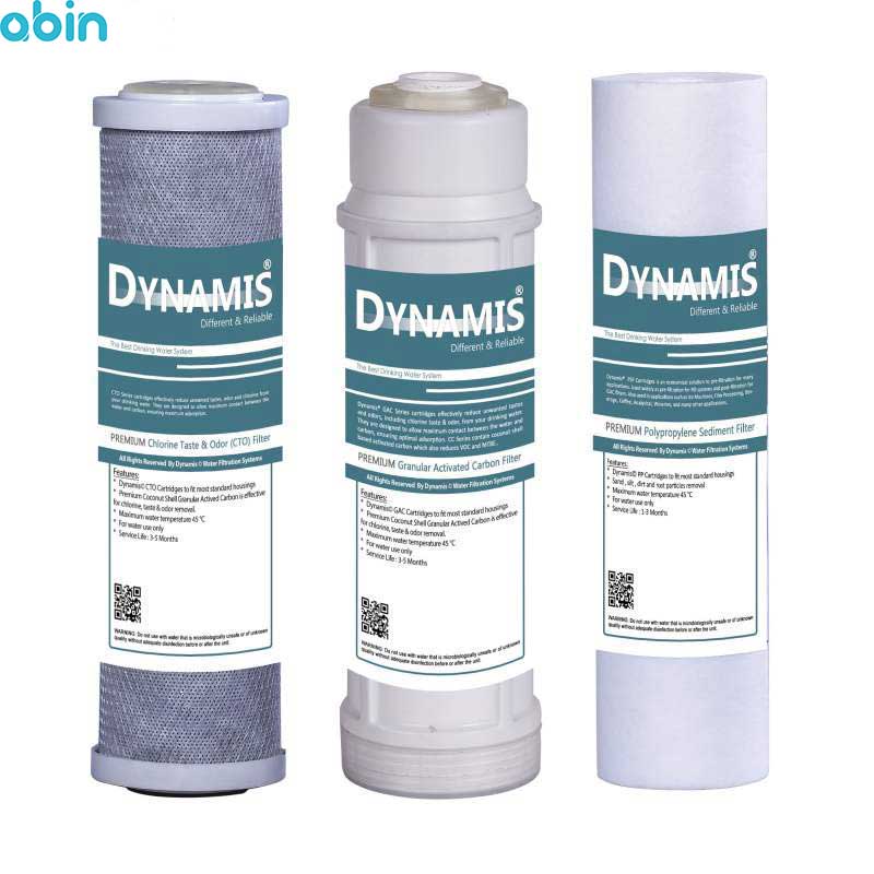 ست فیلتر تصفیه آب داینامیس مدل basic